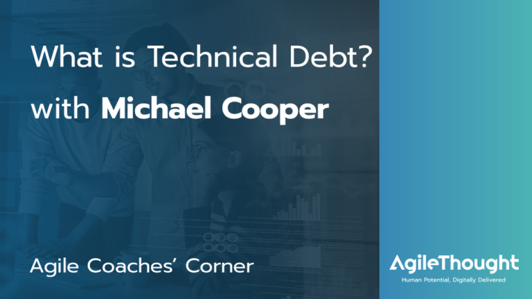 Podcast Ep 190. What is Technical Debt? with Michael Cooper